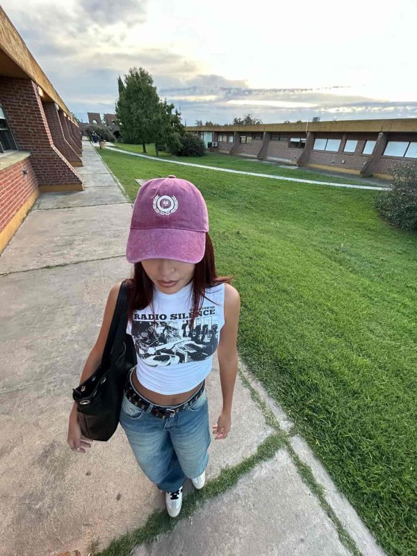 Gorra Vintage Bordo - Imagen 2