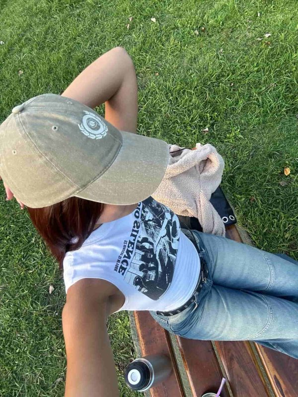 Gorra Vintage Caqui - Imagen 2
